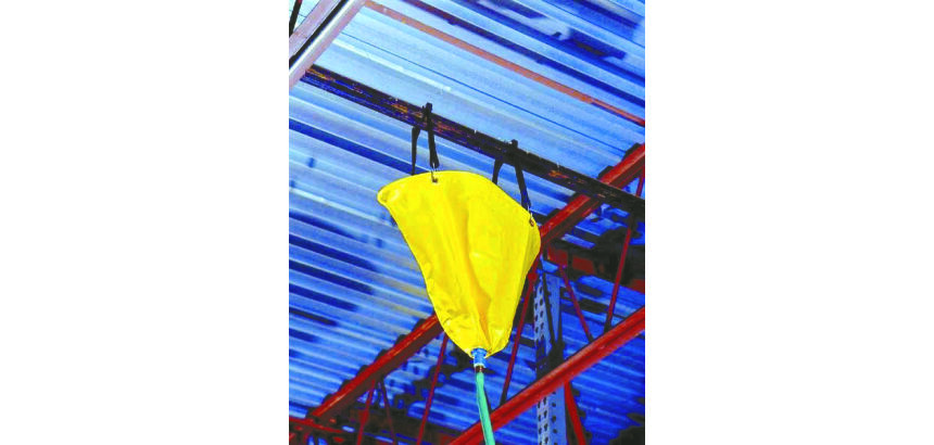 Zeil voor lekkende leidingen