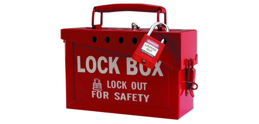 Draagbare gegroepeerde lockout-centrale