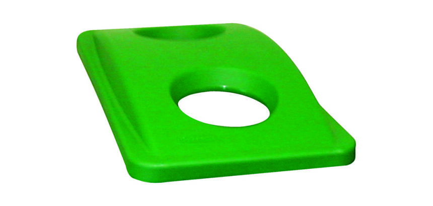 GB_Vuilbak met deksel voor blikjes en flessen