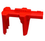 DE_Vergrendeling van kogelkranen, open en gesloten positie met dubbele klem