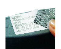 DE_Polyester etiketten voor laserprinter met dambordpatroon kleeflaag