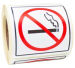 Signalering rokers/niet-rokers - Etiketten op rol