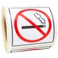 Signalering rokers/niet-rokers - Etiketten op rol