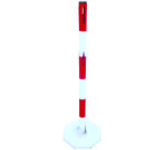 Opklapbare stalen palen