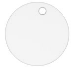 Speciale markeringsplaatjes van plastic
