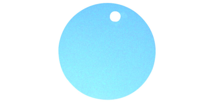 Speciale markeringsplaatjes van plastic