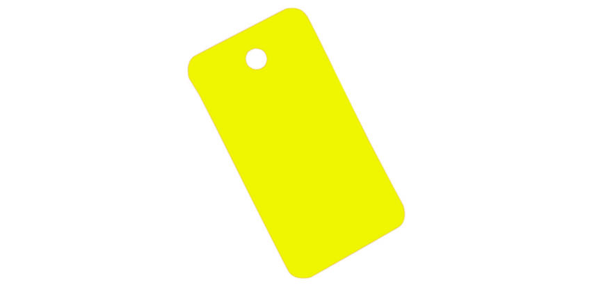 Speciale markeringsplaatjes van plastic