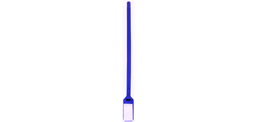 Klemmen met identificatieplaatje van gekleurd nylon