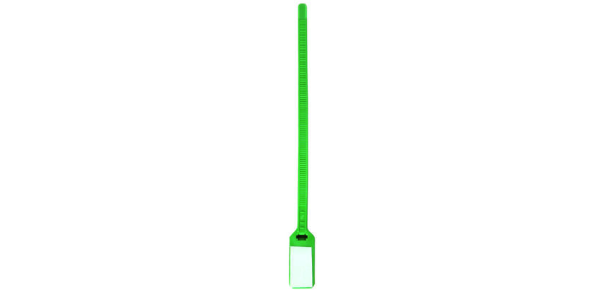 GB_Klemmen met identificatieplaatje van gekleurd nylon