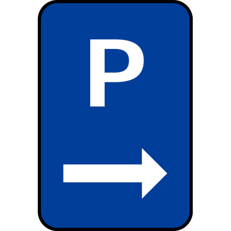Panneaux de parking plats ou à couvre-chant