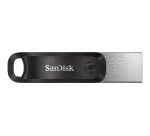 SanDisk iXpand lecteur USB flash 64 Go USB Type-A / Lightning 3.2 Gen 2 (3.1 Gen 2) Noir, Argent