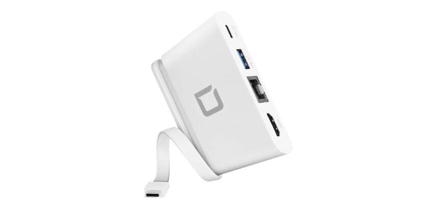 DICOTA D31730 station d'accueil Blanc