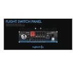 Logitech G G Saitek Pro Flight Switch Panel Noir USB simulation de vol Analogique/Numérique PC