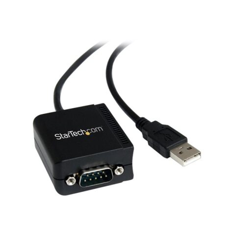 StarTech.com Câble adaptateur FTDI USB vers série RS232 1 port avec isolation optique