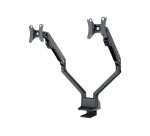 Neomounts FPMA-D750DBLACK2 Support d'écran à fixer 10-32" - ressort à gaz - Topfix - arrêt 180°