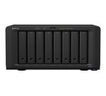 Synology DiskStation DS1821+ serveur de stockage NAS Tower Ryzen Embedded V1500B 4 Go DDR4 0 To DiskStation Manager Noir