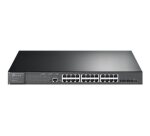 TP-Link Omada SG3428XMP commutateur réseau Géré L2+ Gigabit Ethernet (10/100/1000) Connexion Ethernet, supportant l'alimentation via ce port (PoE) 1U Noir