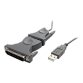 StarTech.com Câble adaptateur USB vers port série DB9 - DB25 avec adaptateur DB9 DB25