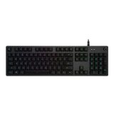 Logitech G 920-009346 clavier Jouer USB AZERTY Français Charbon