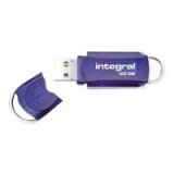 Integral INFD32GBCOU lecteur USB flash 32 Go USB Type-A 2.0 Bleu, Argent
