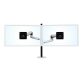 Ergotron LX Series LX Dual Stacking Arm Tall Pole 101,6 cm (40") Bureau Aluminium