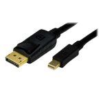 MCL MC395-2M câble DisplayPort Mini DisplayPort Noir