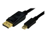 MCL MC395-2M câble DisplayPort Mini DisplayPort Noir
