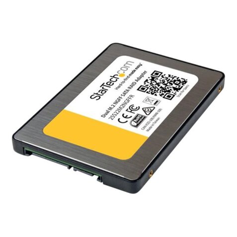 StarTech.com Adaptateur 2x SSD M.2 NGFF vers SATA 2,5" avec RAID