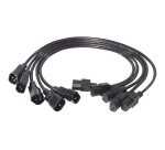 APC NetShelter - Cordon d'alimentation - Prises C14 et C13 - 0,6m - Professionnels