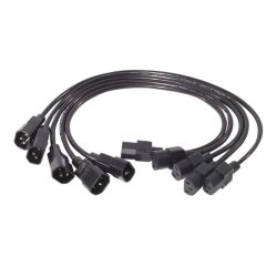 APC NetShelter - Cordon d'alimentation - Prises C14 et C13 - 0,6m - Professionnels