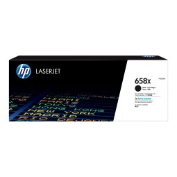 HP 658X Schwarz Original LaserJet Tonerkartusche mit hoher Reichweite