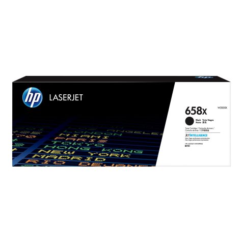 W2000X HP CLJM751 Toner Zwart Hoge Capaciteit  HP658X 33.000pag. Hoge Capaciteit