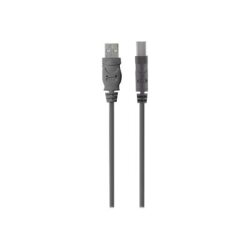 Belkin USB 2.0 A - USB 2.0 B, 1.8m câble USB 1,8 m USB A USB B Gris