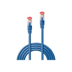 Lindy RJ-45 Cat.6 S/FTP 3m câble de réseau Bleu Cat6 S/FTP (S-STP)