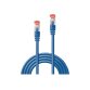 Lindy RJ-45 Cat.6 S/FTP 3m câble de réseau Bleu Cat6 S/FTP (S-STP)
