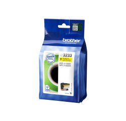 Brother LC3233Y - jaune foncé - original - cartouche d'impression