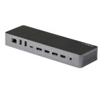 StarTech.com Dock Thunderbolt 3 Compatible Hôte USB-C - Écrans Double 4K 60Hz DisplayPort 1.4 ou Double HDMI - Simple 8K - Station d'Acceuil TB3/USB-C - 96W PD, 5xUSB - 10Gbps