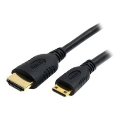 StarTech.com Câble HDMI haute vitesse avec Ethernet 1 m - HDMI vers HDMI Mini - M/M