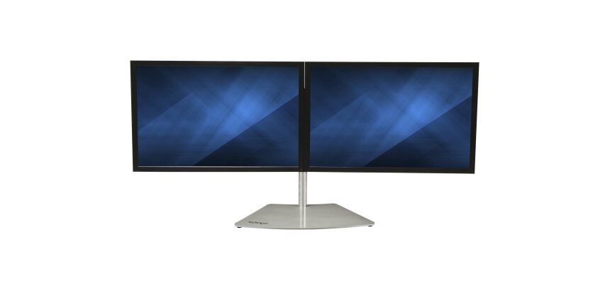 StarTech.com Bras pour écran PC double affichage à fixation horizontale - Aluminium