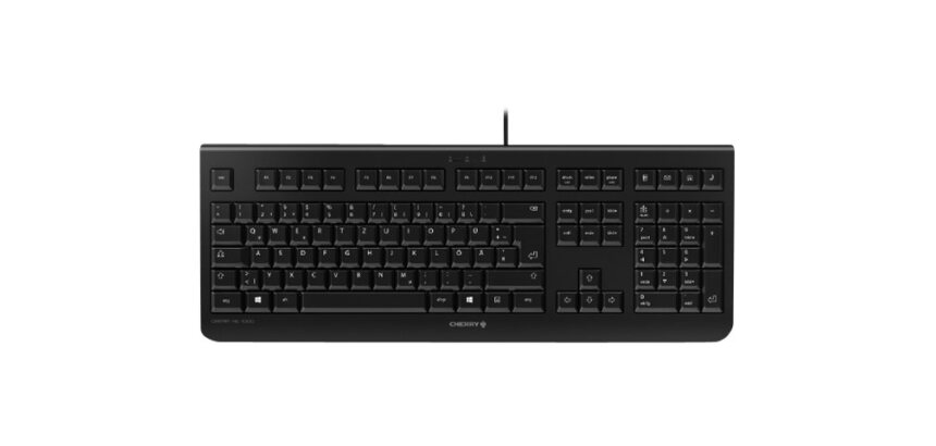 CHERRY KC 1000 clavier Universel USB QWERTY Italien Noir