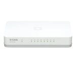 D-Link GO-SW-8G/E commutateur réseau Non-géré Gigabit Ethernet (10/100/1000) Blanc
