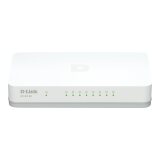 D-Link GO-SW-8G/E commutateur réseau Non-géré Gigabit Ethernet (10/100/1000) Blanc
