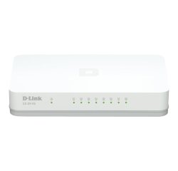 D-Link GO-SW-8G/E commutateur réseau Non-géré Gigabit Ethernet (10/100/1000) Blanc