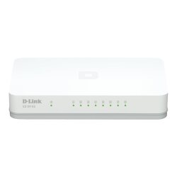 D-Link GO-SW-8G/E commutateur réseau Non-géré Gigabit Ethernet (10/100/1000) Blanc