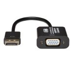 Tripp Lite P134-06N-VGA-V2 câble vidéo et adaptateur 0,15 m DisplayPort VGA (HD15) Noir