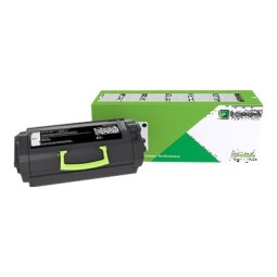 Lexmark 622HE - Hohe Ergiebigkeit - Schwarz - original - Tonerpatrone - Lexmark Corporate