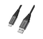OtterBox Premium Cable USB A-C 2M, noir