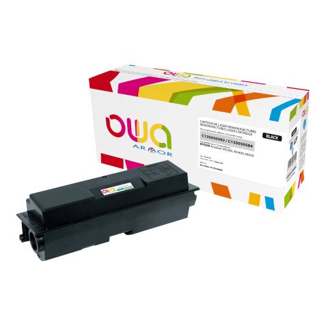 Toner remanufacturé OWA - haute capacité - Noir - pour EPSON C13S050582, C13S050584