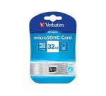 Verbatim - flash memory card - 32 GB - microSDHC
