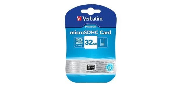 Verbatim - flash memory card - 32 GB - microSDHC